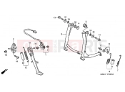 HONDA VFR800FIX VFR 1999 F-24 SUPPORT