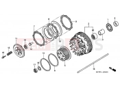 HONDA VFR800A3 VFR-ABS 2003 E-6 CLUTCH