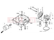HONDA VFR800A3 VFR-ABS 2003 E-11 OIL PUMP