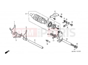 HONDA VFR800A3 VFR-ABS 2003 E-15 TRANSMISSION DRUM