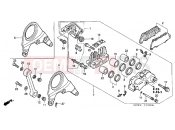 HONDA VFR800A3 VFR-ABS 2003 F-16 REAR BRAKE CALIPER
