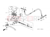 HONDA VFR800A4 VFR-ABS 2004 F-6 CLUTCH MASTER