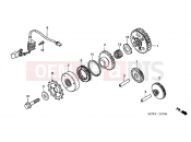 HONDA VFR800A6 VFR-ABS 2006 E-7 IGNITION DISTRIBUTOR GENERATOR