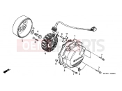 HONDA VFR800A6 VFR-ABS 2006 E-8 GENERATOR