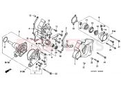 HONDA VFR800A6 VFR-ABS 2006 E-9 WATER PUMP