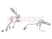 HONDA VFR800A6 VFR-ABS 2006 F-3 SWITCH / CABLE