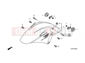 HONDA VFR800A6 VFR-ABS 2006 F-9 FRONT FENDER