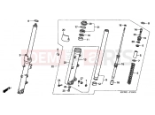 HONDA VFR800A6 VFR-ABS 2006 F-10 FRONT FORK