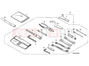 HONDA VFR800A6 VFR-ABS 2006 F-35 TOOLS