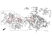 HONDA VFR750FK VFR750F 1989 E-2 CYLINDER HEAD (1)