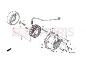 HONDA VFR750FK VFR750F 1989 E-7-1 GENERATOR (2)