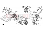 HONDA VFR750FK VFR750F 1989 E-16-1 CARBURETOR (2)