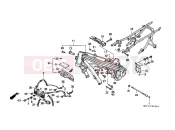 HONDA VFR750FK VFR750F 1989 F-31 FRAME HOUSING