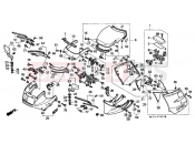 HONDA VFR750FK VFR750F 1989 F-33-1 ENGINE HOUSING (2)