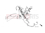 HONDA VFR750FK VFR750F 1989 E-17 AIR INTAKE VALVE