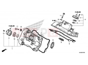 HONDA VFR800FE VFR800F 2014 E-1 SZELEPFEDÉL