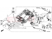 HONDA VFR800FE VFR800F 2014 E-23 FOJTÓSZELEPHÁZ