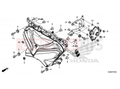 HONDA VFR800FE VFR800F 2014 F-1 HEADLIGHT