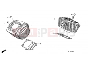 HONDA VT1300CSAB VT1300CS ABS 2011 E-5 CYLINDER
