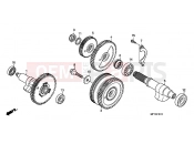 HONDA VT1300CSAB VT1300CS ABS 2011 E-16-10 BALANCER