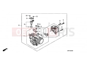 HONDA VT1300CSAB VT1300CS ABS 2011 E-23 THROTTLE HOUSING