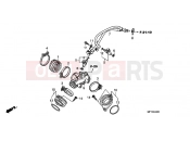 HONDA VT1300CSAB VT1300CS ABS 2011 E-24 SUCTION PIPE / INJECTOR