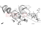 HONDA VT1300CSAB VT1300CS ABS 2011 F-25 AIR FILTER