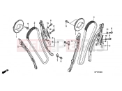 HONDA VT1300CSAC VT1300CS ABS 2012 E-4 TIMING CHAIN ​​/ TENSIONER