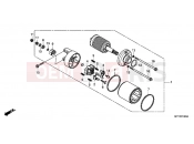 HONDA VT1300CSAC VT1300CS ABS 2012 E-13 STARTER ENGINE