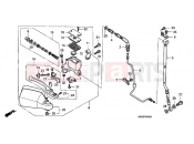 HONDA XRV650J Africa Twin 1988 F-4 FRONT MASTER CYLINDER
