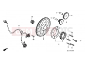 HONDA XRV750N Africa Twin 750 1992 E-8 DISTRIBUTOR GENERATOR / CLUTCH START