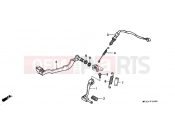 HONDA XRV750N Africa Twin 750 1992 F-19 PEDAL