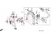 HONDA XRV750N Africa Twin 750 1992 F-21 SUPPORT
