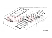 HONDA XRV750N Africa Twin 750 1992 F-30 TOOLS