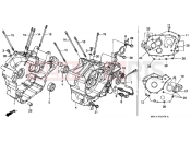 HONDA XRV750V Africa Twin 750 1997 E-13 CRANKSHAFT