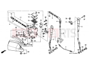 HONDA XRV750V Africa Twin 750 1997 F-4 FRONT MASTER CYLINDER