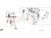 HONDA XRV750V Africa Twin 750 1997 F-21 SUPPORT