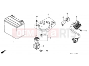 HONDA XRV750V Africa Twin 750 1997 F-27 BATTERY