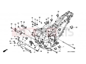 HONDA XRV750V Africa Twin 750 1997 F-29 FRAME HOUSING