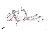 HONDA XRV750V Africa Twin 750 1997 F-32 OIL COOLER