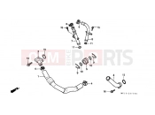 HONDA XRV750X Africa Twin 750 1999 E-17 WATER PIPE