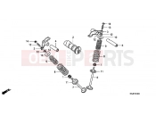 HONDA CRF80FB CRF80F 2011 E-3 CAMSHAFT / VALVE