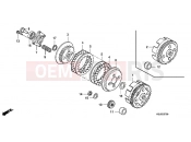 HONDA CRF80FB CRF80F 2011 E-7 CLUTCH