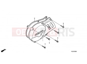 HONDA CRF80FB CRF80F 2011 E-9 LEFT CRANKSHAFT COVER