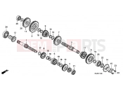 HONDA CRF80FB CRF80F 2011 TRANSMISSION E-13 (CRF80F)