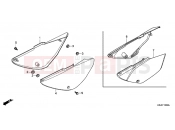 HONDA CRF80FB CRF80F 2011 F-12 SIDE COVER
