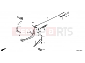 HONDA CRF80FB CRF80F 2011 F-15 PEDAL