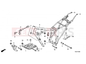 HONDA CRF80FB CRF80F 2011 F-22 FRAME HOUSING