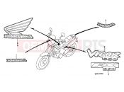 HONDA FX650Y FX650 2000 SIGN F-32-1 (2)
