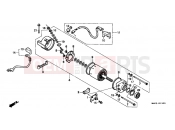 HONDA SLR650W SLR 1998 E-12 STARTER ENGINE